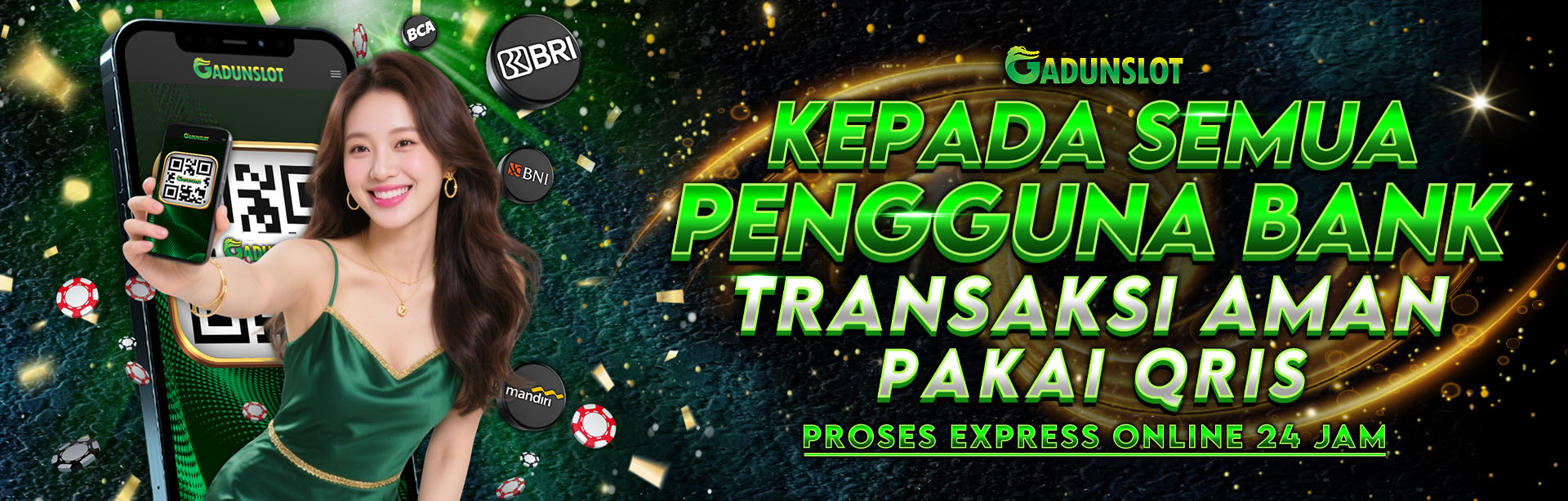 TRANSAKSI PAKAI QRIS AMAN